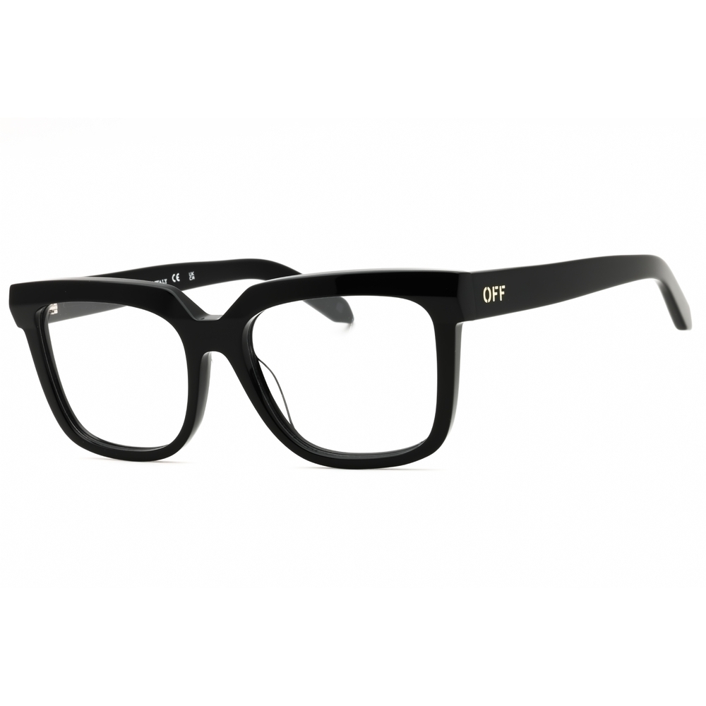 NWT Off-White Style 84 Black Rectangle 55mm Eyeglasses